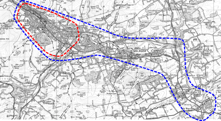 project area of investigation